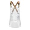 Fashion Kitchen Apron Oil Resistant Waterproof Clear Apron Unisex TPU for Kitchen Hair Salon Barber Barista Household Supplies