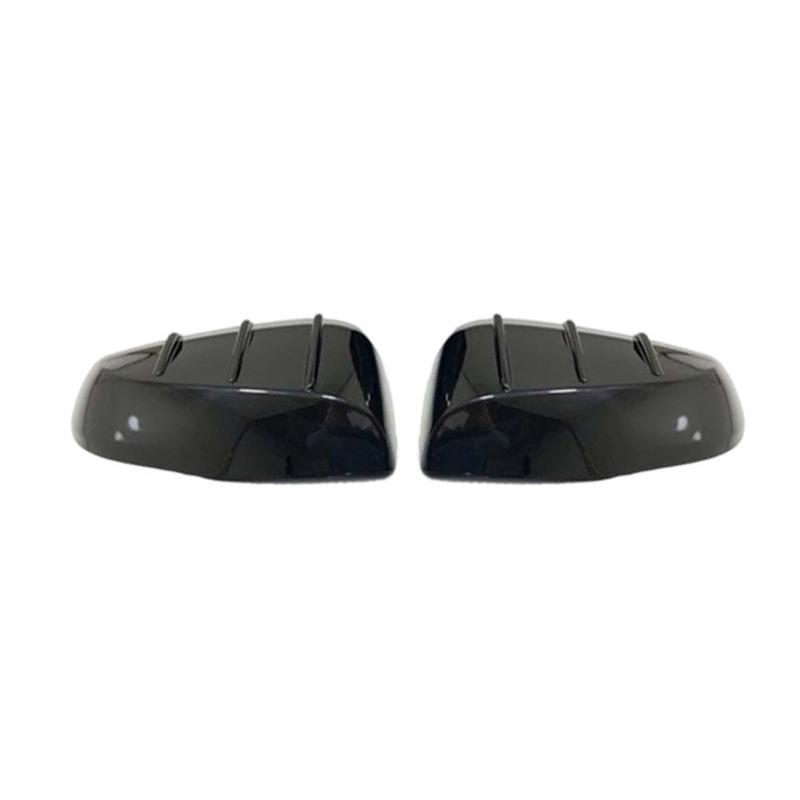 Car Decoration Door Mirror Cover For Toyota Sienna -2024 Carbon Fiber Silver Black Car Styling Upgrade Modify A Car