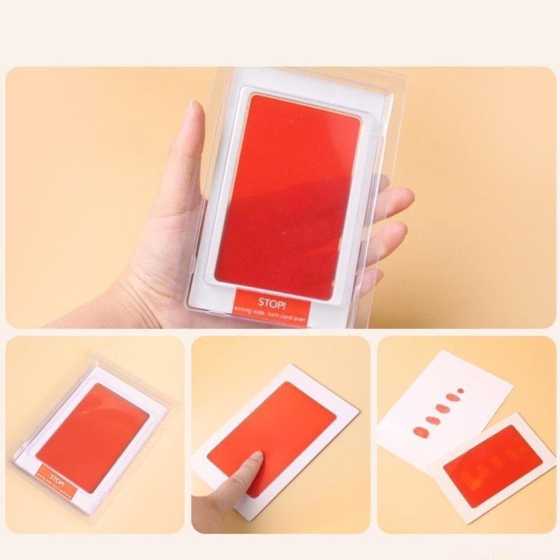 QX2E 5x7Inch Inkless Print Large Pad For Infant Baby Feet Hand Pet Claws Printing Scrapbooking and Photo Album