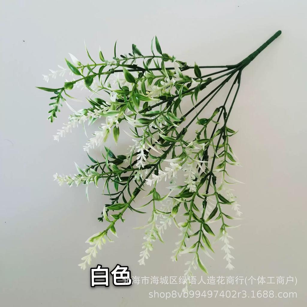 Simulation Of Horsetail Lavender Bouquet Wedding Flower Simulation Grass Living Room Home Office Desktop Flower Arrangement