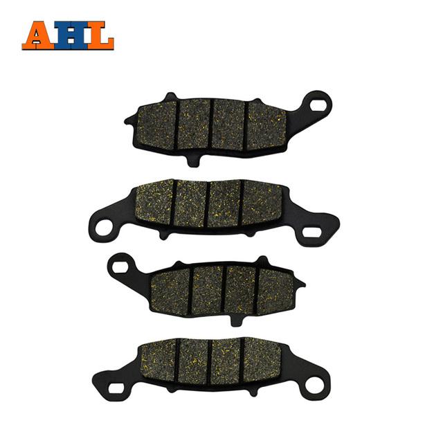 AHL Motorcycle Front and Rear Brake Pad For Suzuki GSX 600F 98-06 GSX 750F 98-06 GSF600 Bandit 600 00-04 SV650 99-02