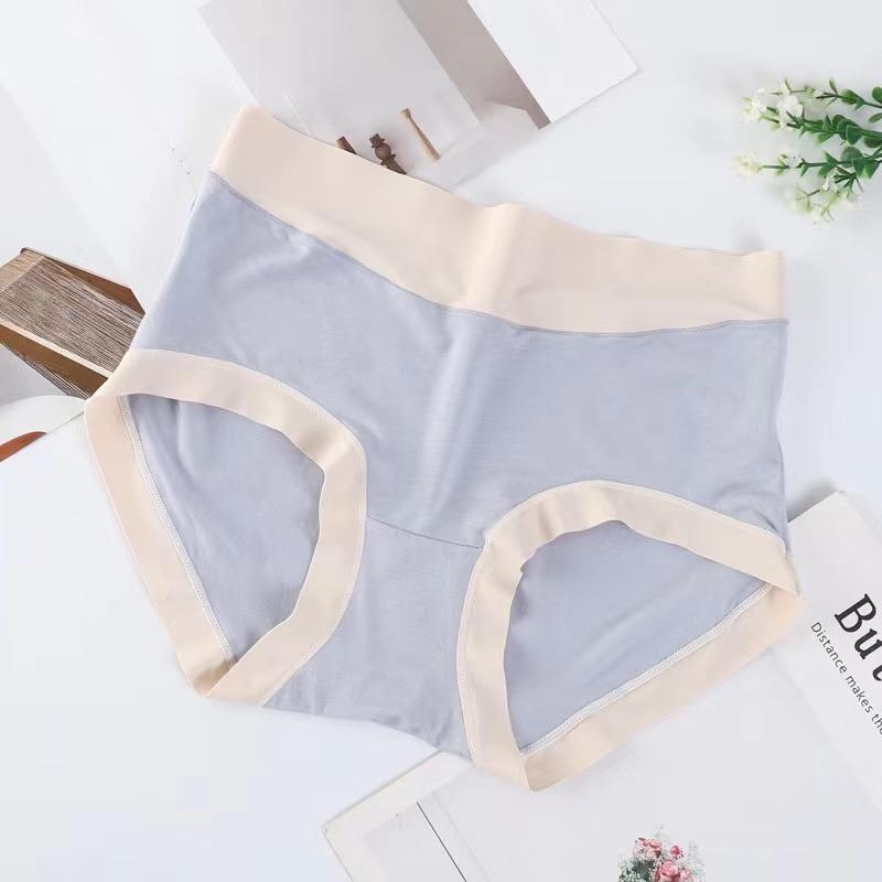 Höschen mit hoher Taille für Damen, atmungsaktive Push-Up-Slips aus reiner Baumwolle, bequeme Unterwäsche in Übergröße