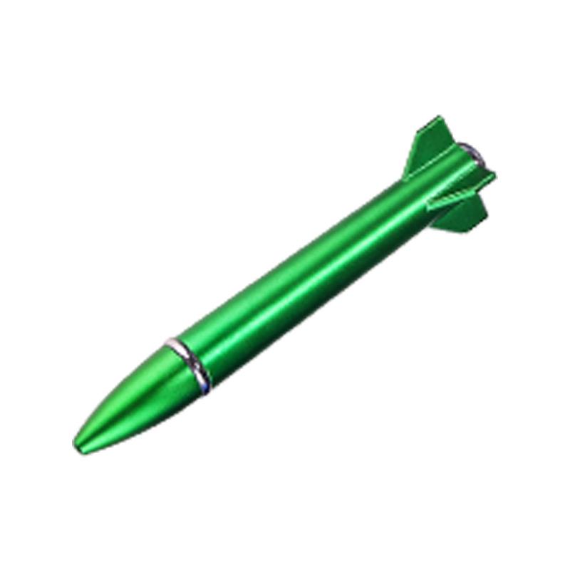

Airplane Rocket Shaped No-Leak Ballpoint Pen with Logo Printing, High-Value Design No Light 1.0mm