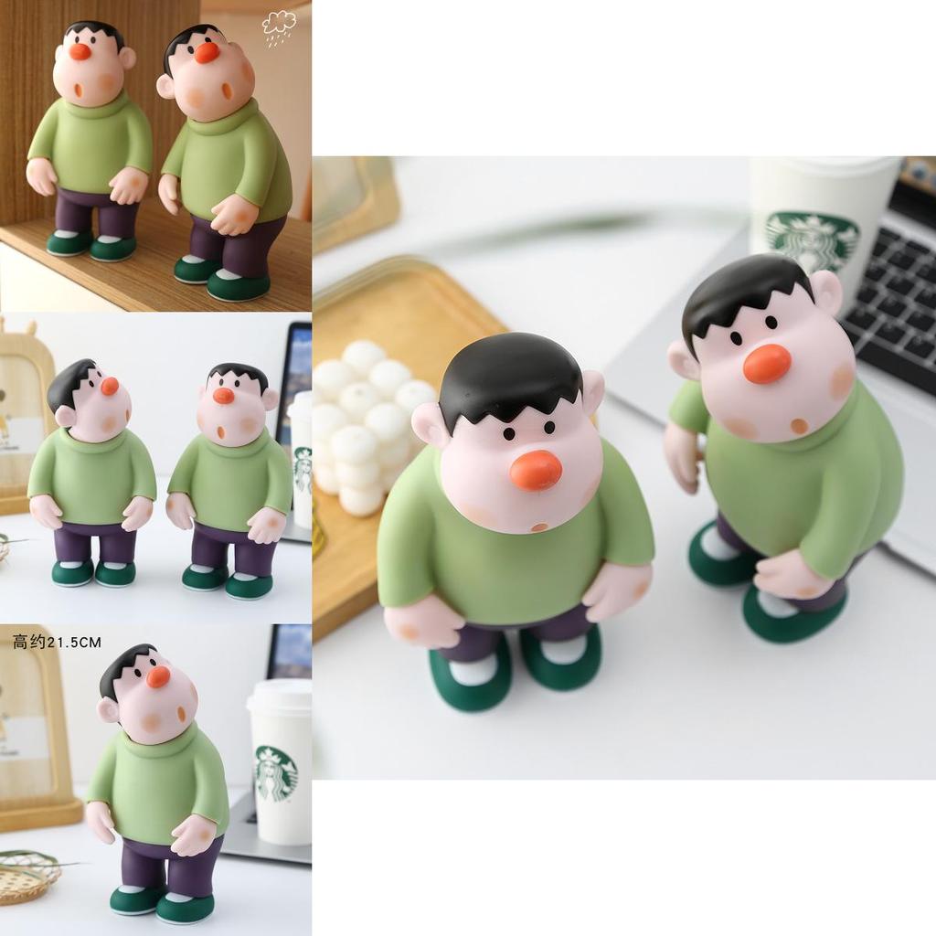 Adorable Pvc Anime Figure Cute Fat Tiger Desk Home Decor Collectible Toy