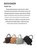 Hochwertige Damen-Lammleder Bowling Schulter-/Crossbody-Tasche