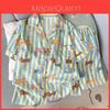 Cloud Cotton Short Pajamas Set With Breathable Fabric For Youth Women Summer Sleepwear