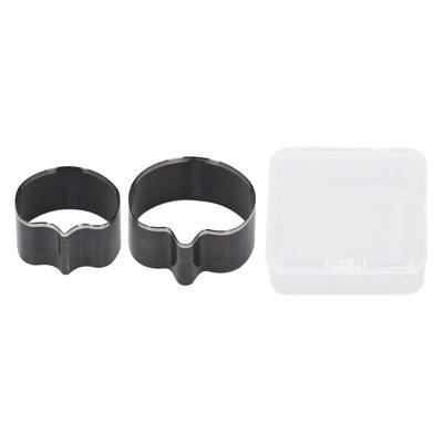 2 Pcs Set Fruit Shape Leather Cutting Die 34mm 44mm Height Alloy Steel Leather Die Cutter for