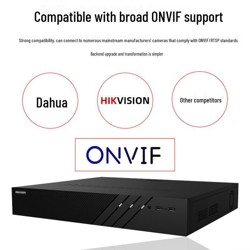 

Hikvision 32-Channel 4-Bay XVR Surveillance DVR CN plug (adapter included)
