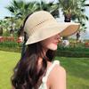 Women's Southeast Asia Travel 6-Color Wide Sun Cap