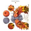 Fall Season Artificial Wreath Decors Decorative Wreath Hangings For Autumn Celebration Welcoming Touch Flower Rings