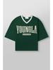 YOUNGLA Men's American Oversized Quick-Dry Mesh T-Shirt for Summer Sports & Fitness