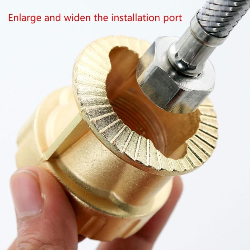 Reliable & Stable Faucet Attachment Versatile Sink Faucet Accessory Faucet Fix Faucet Mounting Nut for Home Public Place