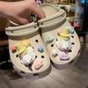 DIY Cute Ice Cream Series Shoe Charms Accessories for Clogs Slide Sandals Garden Shoe Decoration Buckle Pins Boys Girls Gifts
