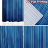 2D flat Photography Backdrop Popular Backdrop Blue Vertical Stripes 100% Polyester Holiday Decorations Use for Holiday
