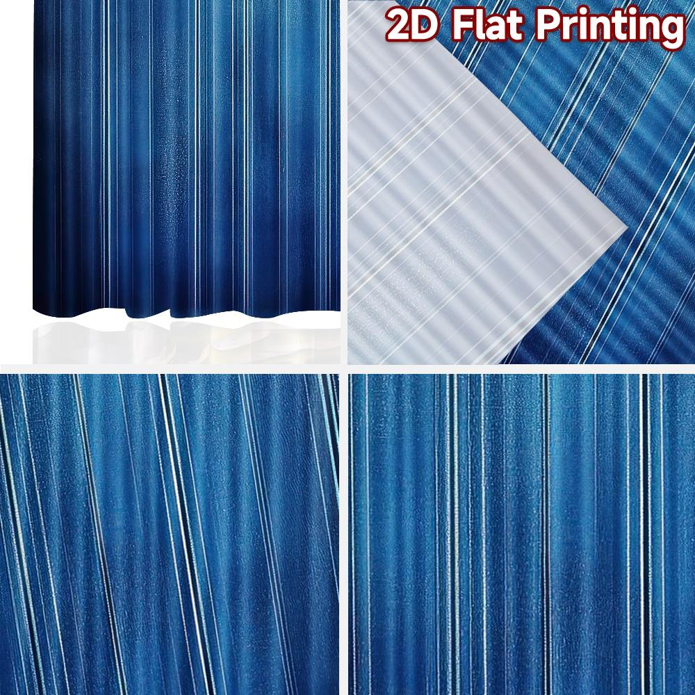 2D flat Photography Backdrop Popular Backdrop Blue Vertical Stripes 100% Polyester Holiday Decorations Use for Holiday