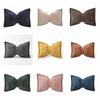 Bow Pressed Edge Pillow Cases Decorative Throw Pillow Covers Cushion Covers  Home Decor