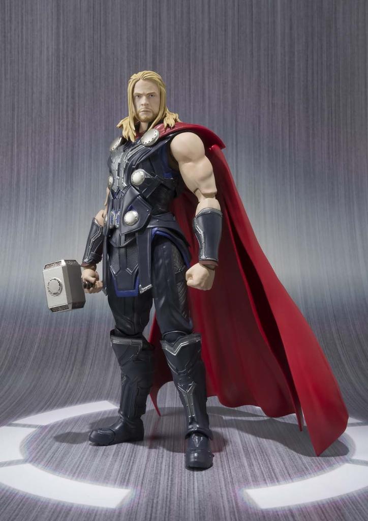 SHFiguarts Месники Тор прибл. 155-міліметрова рухома фігура з ABS і ПВХ, пофарбована під тиском