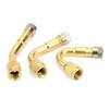 Brass Tire Valve Extender 90 degrees  135 degrees  45 degrees  Valve Stem Extension Adapter for Car Motorcycle Bike