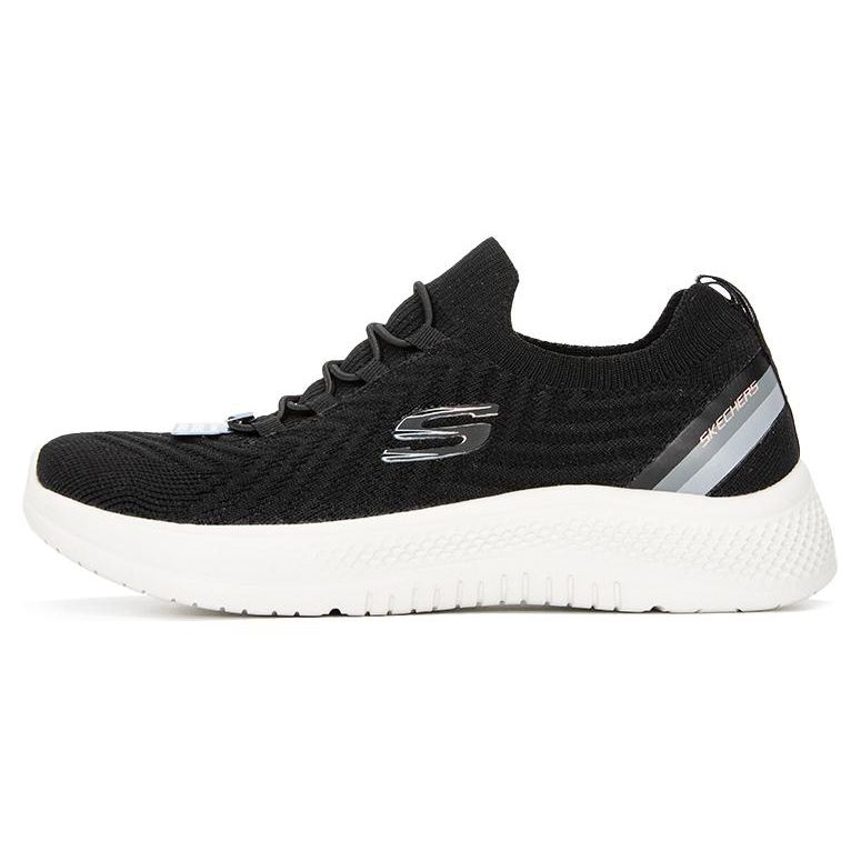 Skechers Comfortable Breathable Fabric Low-Top Casual Running Shoes Women sneaker Black 8750049-BLK 36