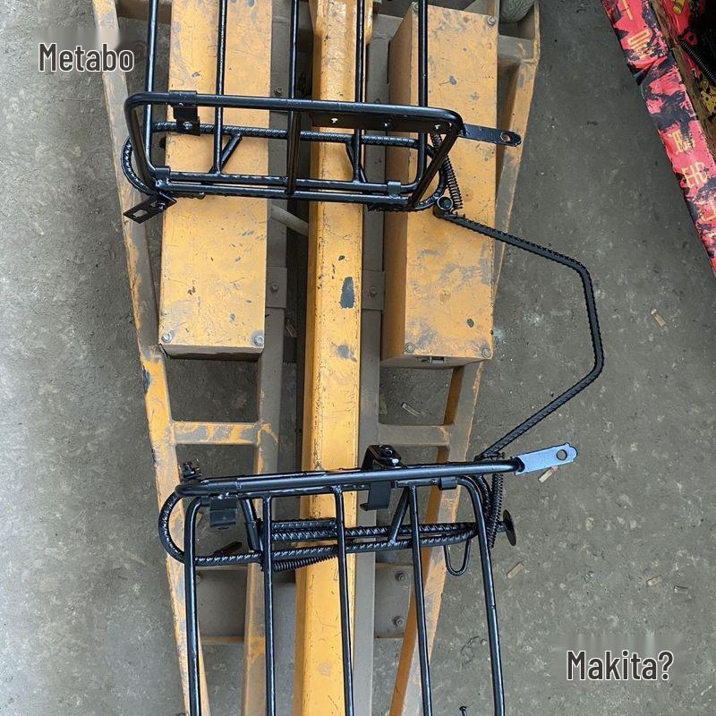 Suzuki King Honda Motorcycle Steel Cargo Rack for CG - Heavy-Duty Load-Bearing Bar