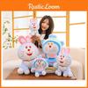 Rabbit Plush Doraemon Toy Cartoon Stuffed Doll Room Sofa Decoration Gift Kids