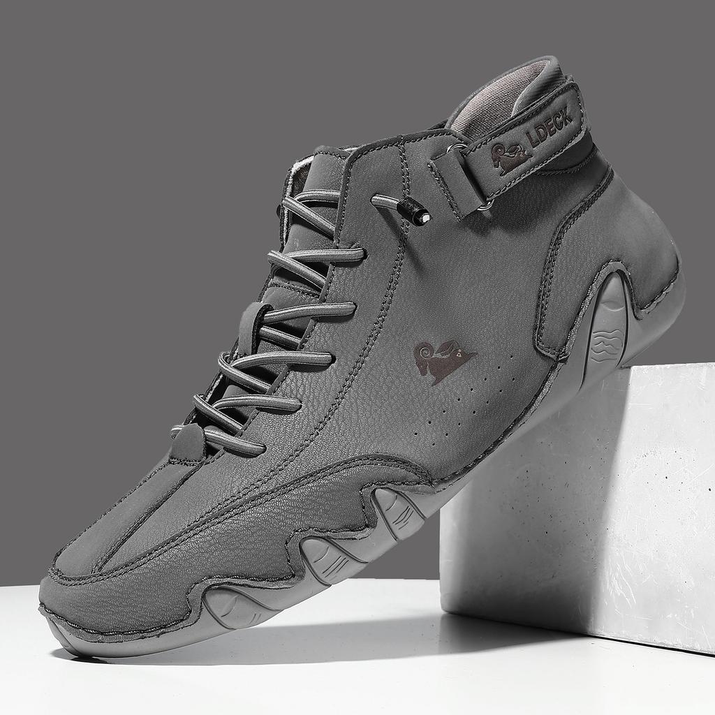 Populární pánské boty Octopus Populární vysoké martensky Podzimní a zimní pánské ležérní kotníkové boty