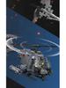 Compatible Lego Small Particle Building Blocks Helicopter Model - Children's Educational Assembly Insert Toy.