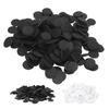 500Pcs Nonwoven Round Piece DIY Felt Crafts Cloth Flake Accessories Chip Hair Decoration 25mm