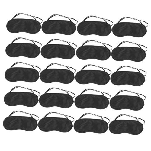 20-Piece Disposable Eye Masks for Girls, Sleeping Eye Masks, Eye Shade Masks, Night Eye Covers, Silk Eye Masks, Recommended Eye Masks for Kids