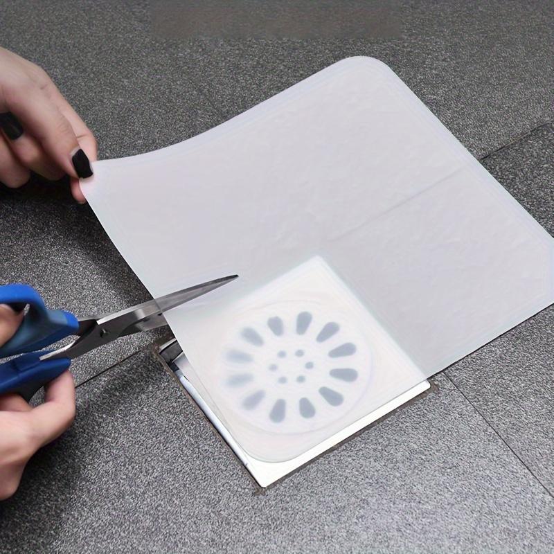 Silicone Floor Drain Cover, Seal Mat for Bathroom, Sewer Pipe Sink Cover, Bathroom Accessories, Home Sewer Drain Protector