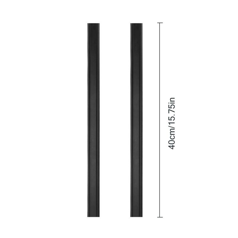 Auto Seitenscheibenwischer Multifunktionale Gummi Seitenscheibenwischer 2 Stück Verschleißfeste Autozubehör Seitenscheibenwischer Set Für