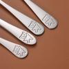 Kids Silverware Set Stainless Steel Kids Fork Spoon And Cutter Set Tableware Funny Bear Flatware Set For Children Toddler