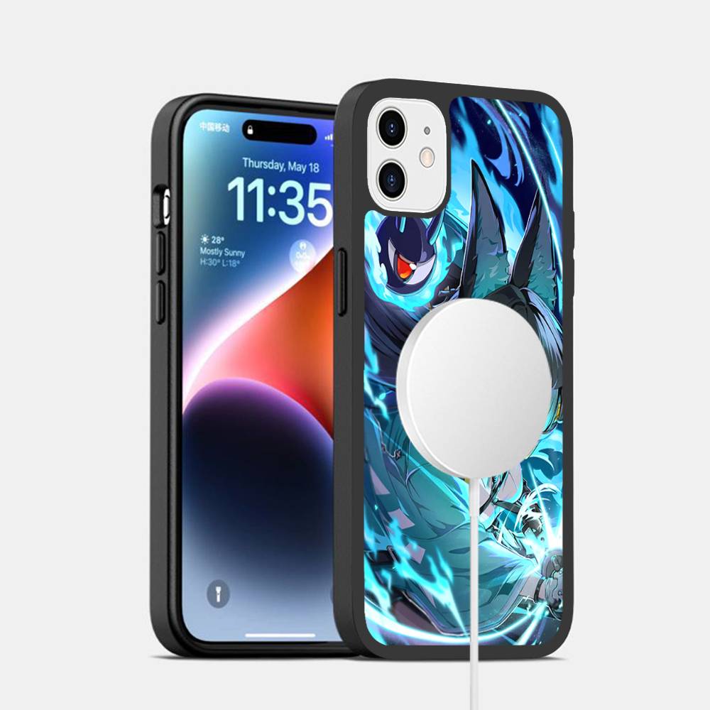 Hoshimi Miyabi ZZZ Phone Case For iPhone 16 15 14 13 12 11 17 Pro Max Plus Magnetic Wireless Cover iPhone 11