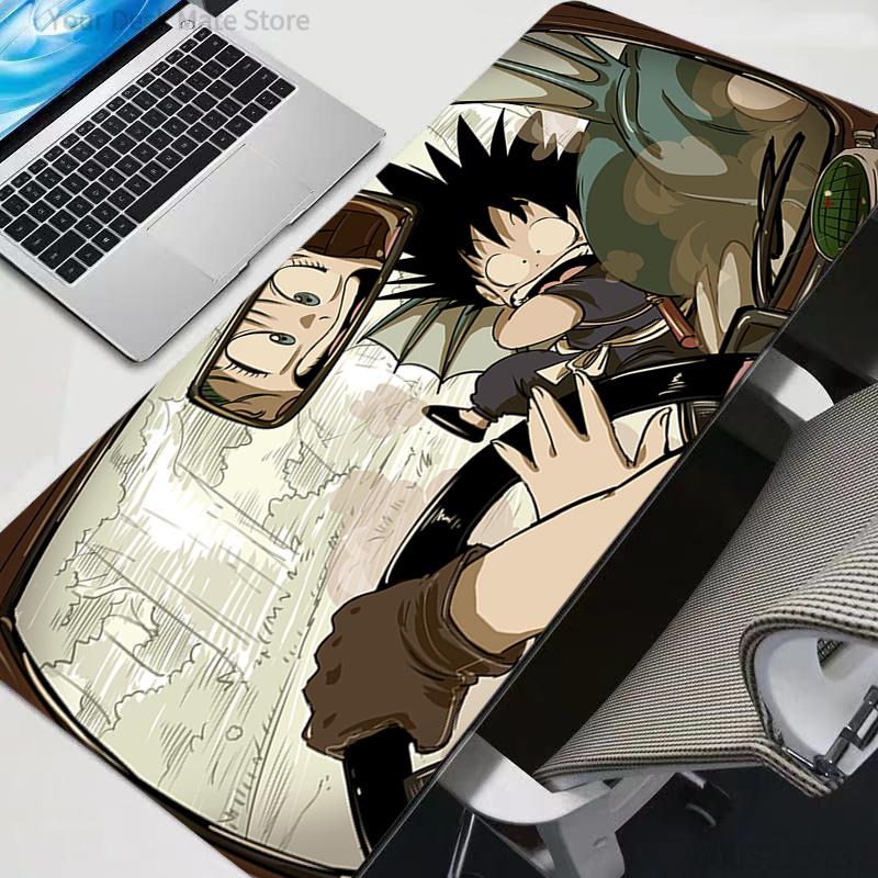 New Mouse mat Gaming Keyboard Rug Laptop Japan Cool Anime Mouse Pad XXL Black DBZ Dragon Ball Desk Mat PC Gamer Carpet Mousepad