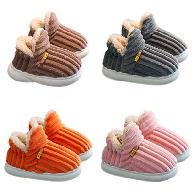Scarpe Morbide Peluche Invernali per Bambini, Pantofole Calde da Casa per Neonati, Scarpe Morbide e Antiscivolo per Bambini