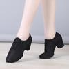 Mesh Breathable Latin Dance Shoes Jazz Latin Tango Women's and Men's Non Slip Dance Shoes 1/2 Inch In Height