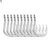 5/10Pcs Stainless Steel Fish Hook Jig Big Fishing Bait Holder Tackle Tool