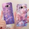 For Samsung Galaxy S8 Case SM-G950F Luxury Flowers Butterfly Painted Cover Soft Silicone Case For Samsung S8 Plus S8+ G955F Bags