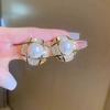 Best Gifts Round Stone Gold Stud Earrings for Women
