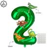 6pcs Dinosaur Theme Balloon Dinosaur birthday Balloon Number Balloon set birthday decor Dinosaur birthday party decoration