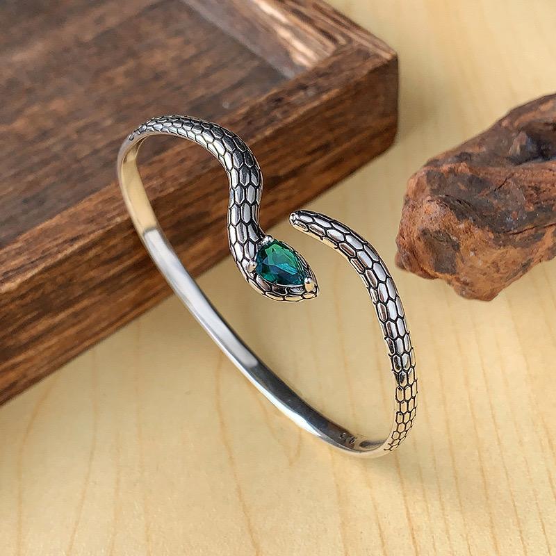 Xiaomi 100% Solid 925 Sterling Silver Metal Bracelet for Women Vintage Handmade Simple Retro Bracelet Birthday ChristmasGift