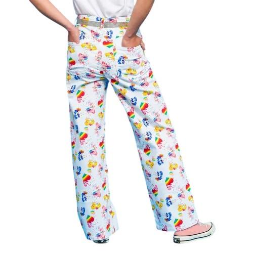 Care Bears Dámské/Dámské džínové džíny s celoplošným potiskem