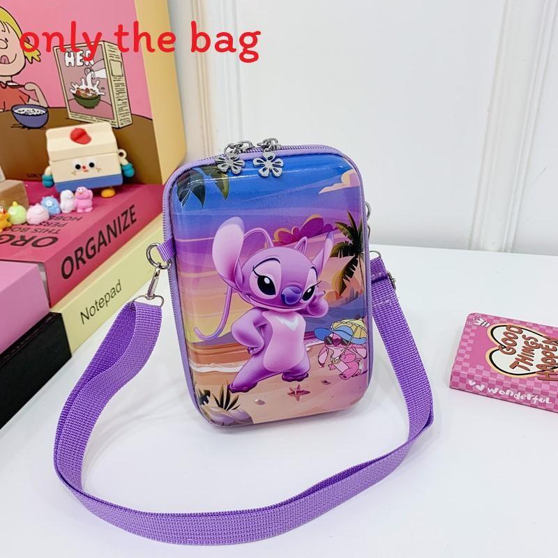 Eva Material Cute Stitch Hello Kitty Print Design Kids Student Crossbody Bag With Breathable Waterproof Design For School And Daily Use
