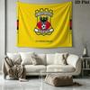 Go Ahead Eagles Wandteppich Ästhetischer Wandbehang Bedruckte Stoffdecke Dekorative Wandteppiche für Schlafzimmer Wohnzimmer Heimdekoration