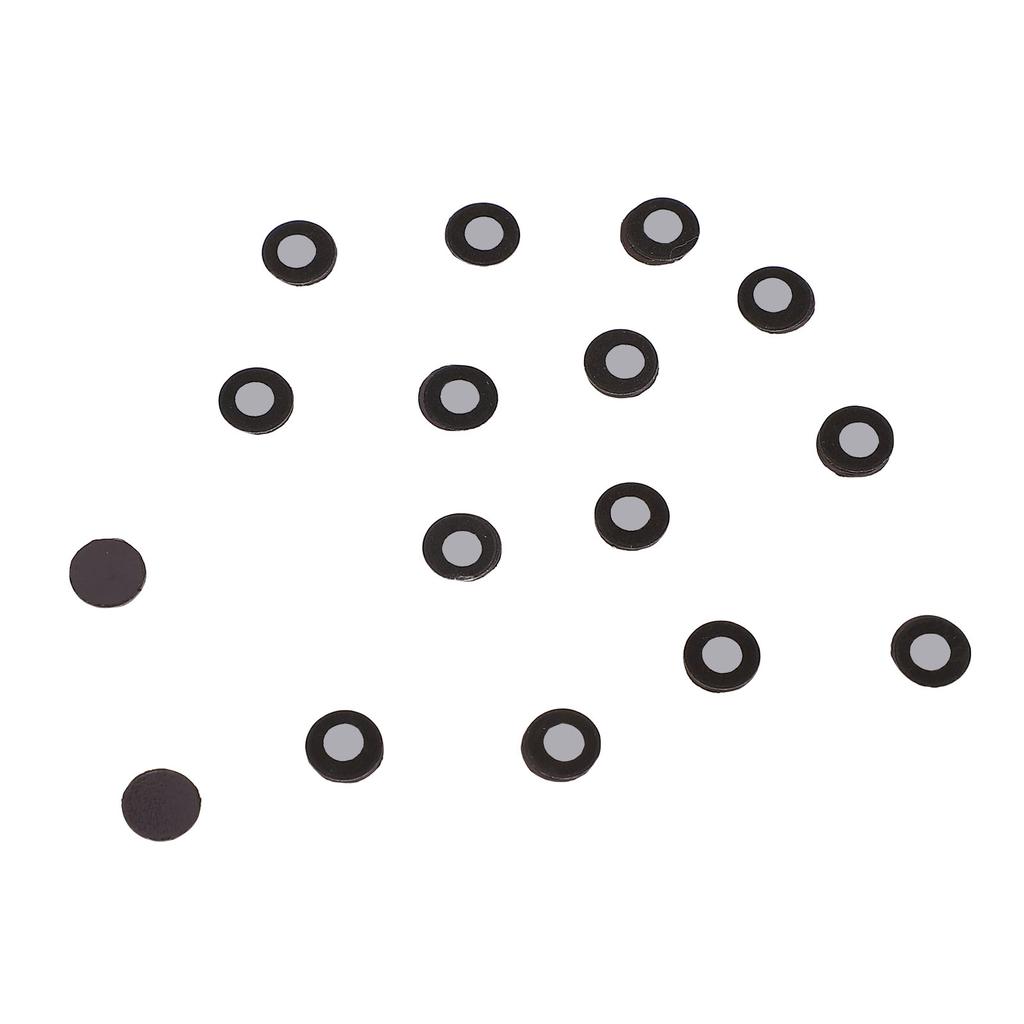 100PCS 3D Scanning Tracking Dots 3mm Inner 6mm Outer Diameter High Reflectance Rain Proof Magnetic