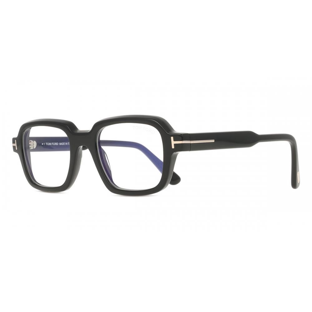 Tom Ford Men Blue Light Block Eyeglasses Ft6123 B 001