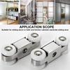 Stainless Steel Sliding Door Hanging Wheel Thickened High Load-Bearing Hanging Rail Wheels Smooth Roller Weatherproof
