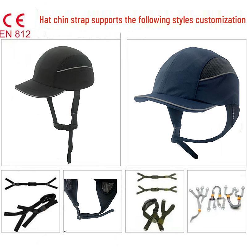 Căciulă de siguranță ușoară, respirabilă, din bumbac, cu căptușeală ABS - Rezistentă la impact și cădere