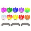 Christmas Reflective Car Magnets Set Snowman Santa Magnets Decoration Bulb Light Magnets Stickers for Home Refrigerator Door