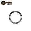 1 Stück G23 Titan Nasenring 16G 18G 20G Klappbares Septum Clicker Segment Ohr Tragus Knorpel Helix Daith Lippe Körper Piercing Schmuck